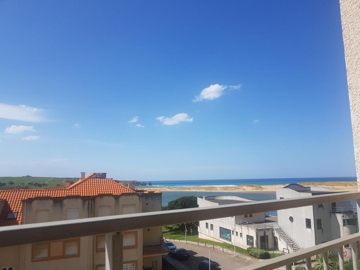 Apartamento Con Vistas Al Mar-Ola Del Atardecer Mogro Bagian luar foto