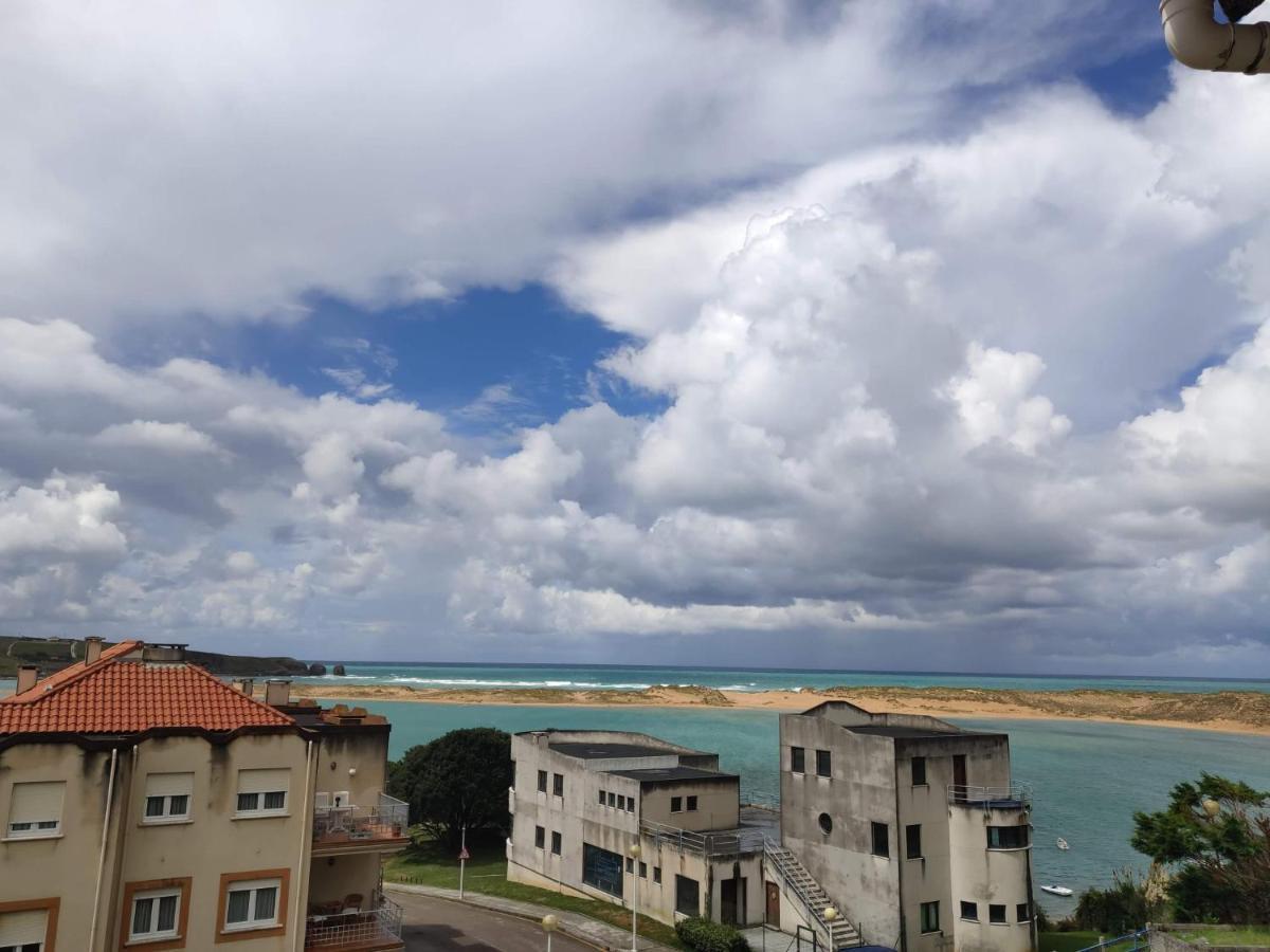 Apartamento Con Vistas Al Mar-Ola Del Atardecer Mogro Bagian luar foto